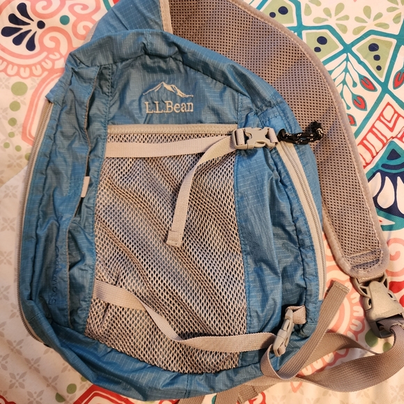 L.L. Bean Bags Ll Bean Stowaway Sling Bag Backpack Poshmark